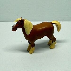 Disney Beauty & The Beast Philippe Horse PVC Mini Figure Toy Pony Cake Topper
